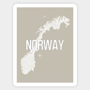 Country Wall Decor Norway Black and White Art Canvas Poster Prints Modern Style Painting Picture for Living Room Cafe Decor World Map Sticker